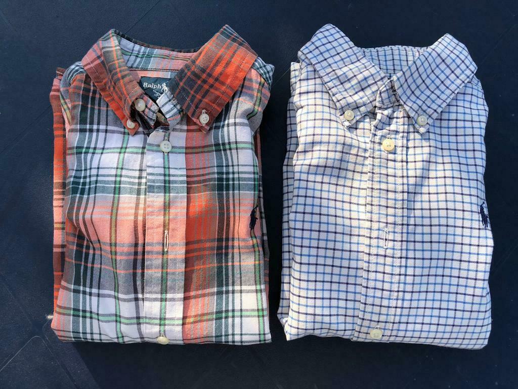 Lot de 2 chemises Ralph Lauren (5 ans), Zo goed als nieuw, Jongen