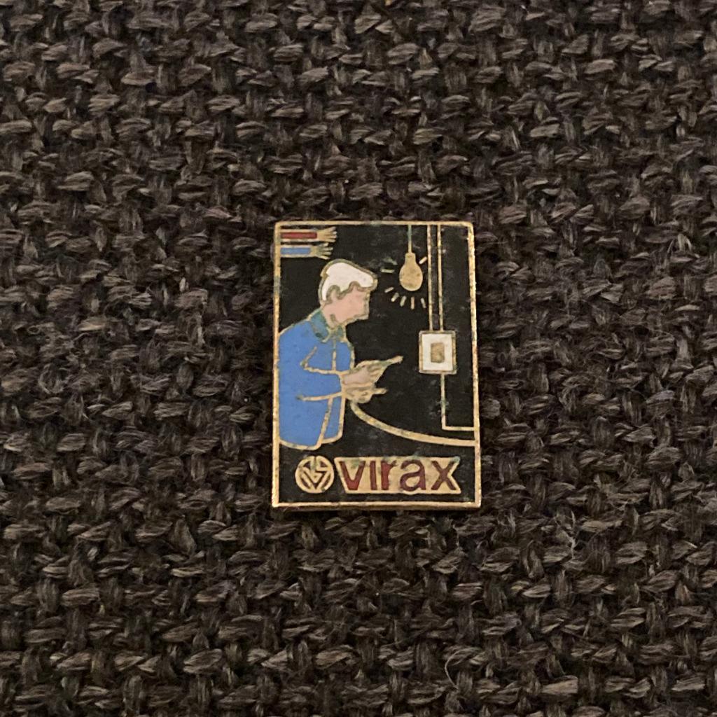 PIN - VIRAX, Verzenden, Gebruikt, Merk, Speldje of Pin