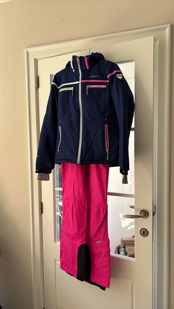 Ski jas en skibroek, Kleding | Dames, Wintersportkleding, Ophalen, Gedragen
