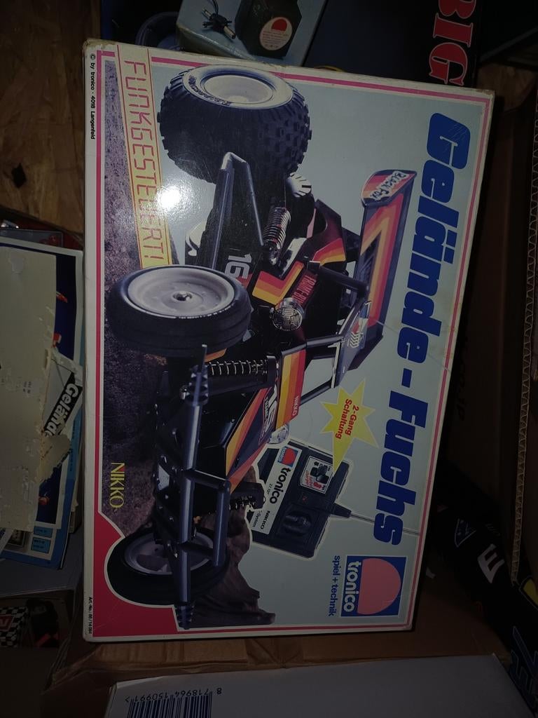 Nikko RC verzamelaars auto Gelände Fuchs, Enlèvement ou Envoi, Échelle 1:8, Voiture off road, Utilisé