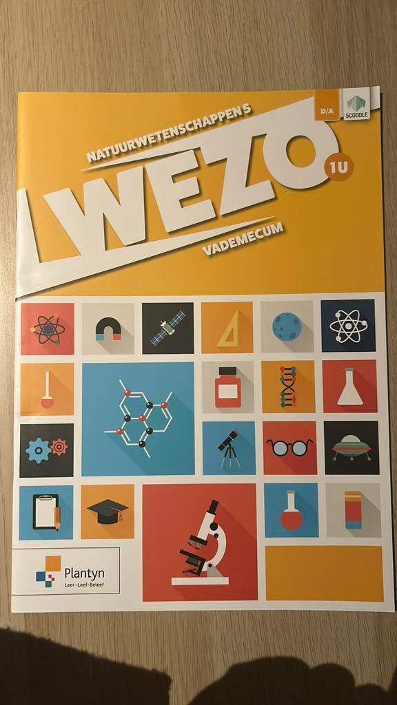 Natuurwetenschappen 5 vademecum, Boeken, Ophalen, Zo goed als nieuw