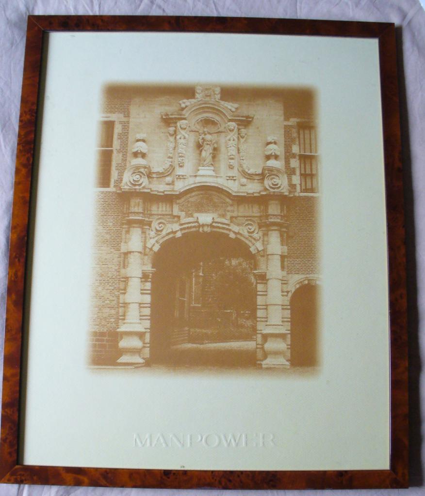 DIEST LITHO BEGIJNHOFPOORT - MANPOWER UNIEK RELATIEGESCHENK, Ophalen
