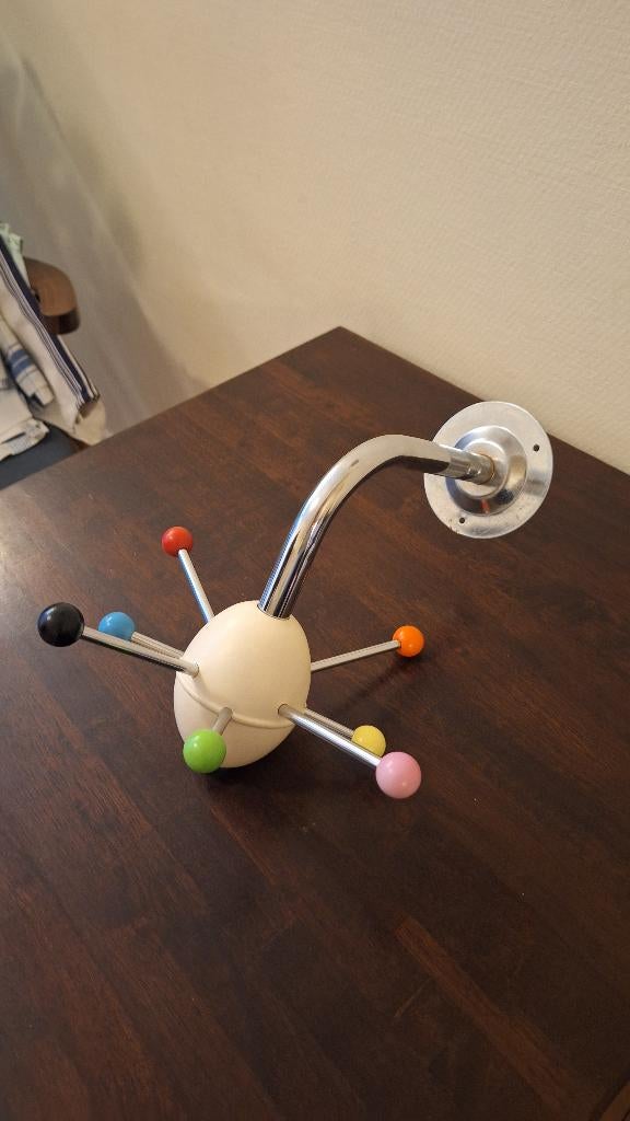 SPUTNIK kapstok Ikea Osvaldo Borsani vintage, Wandkapstok, Gebruikt, Ophalen of Verzenden, Minder dan 100 cm