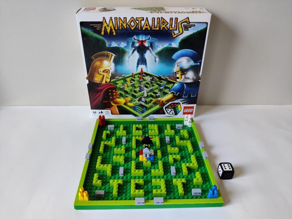 LEGO Games 3841 Minotaurus, Ophalen of Verzenden, Zo goed als nieuw, Complete set, Lego