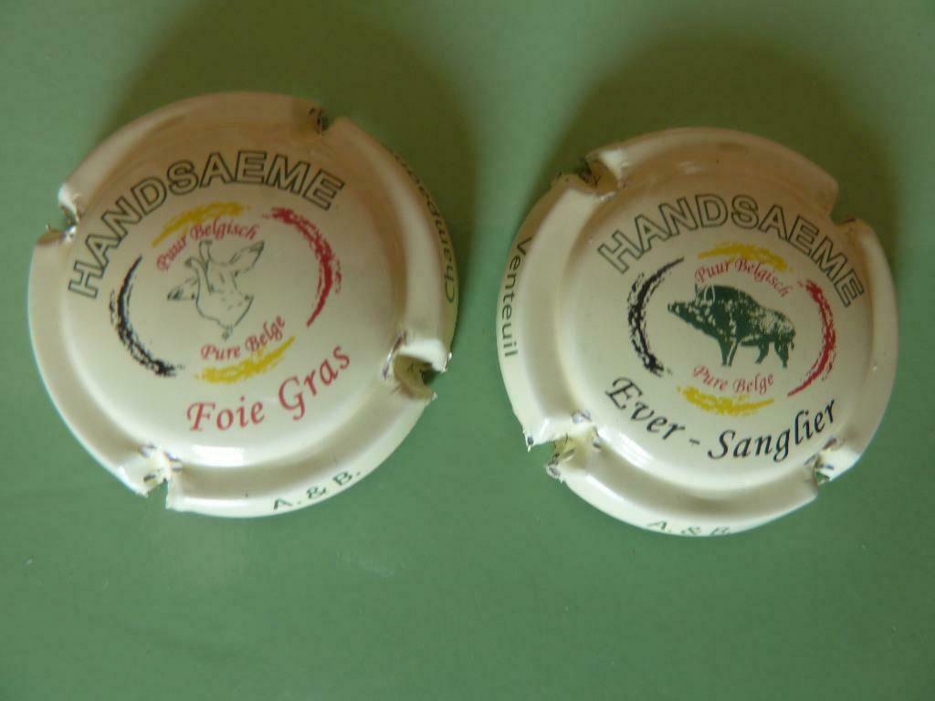 2 champagne capsules Pessenet Didier Belgische uitgave, Verzamelen, Ophalen of Verzenden, Zo goed als nieuw