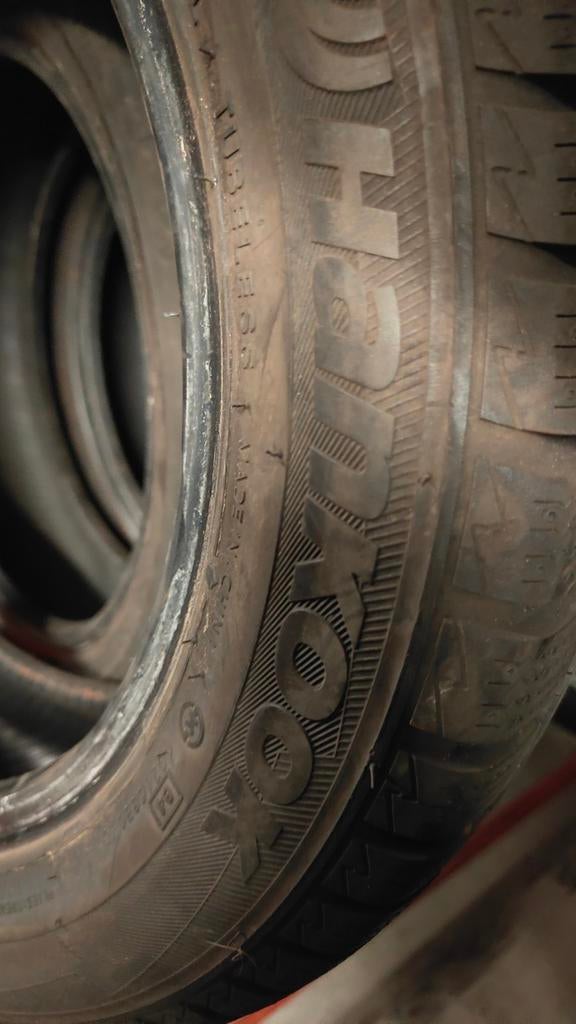 Pneus d'hiver Hankook 155/65/14 de taille 155/65r14, Enlèvement, Utilisé, Nissan