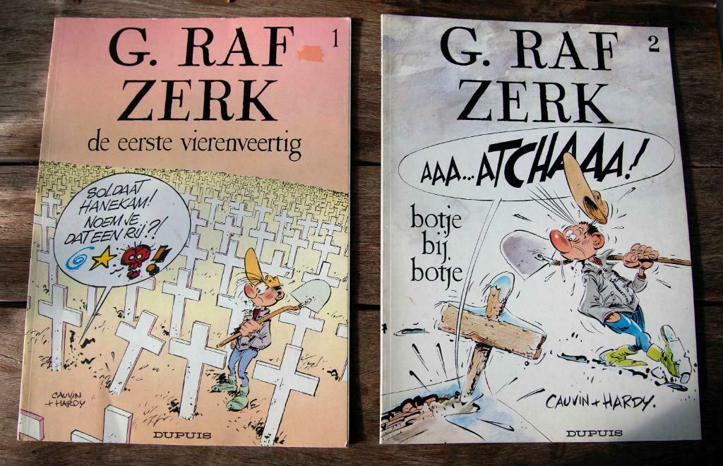 Strips  :  G.Raf Zerk, Ophalen of Verzenden, Gelezen