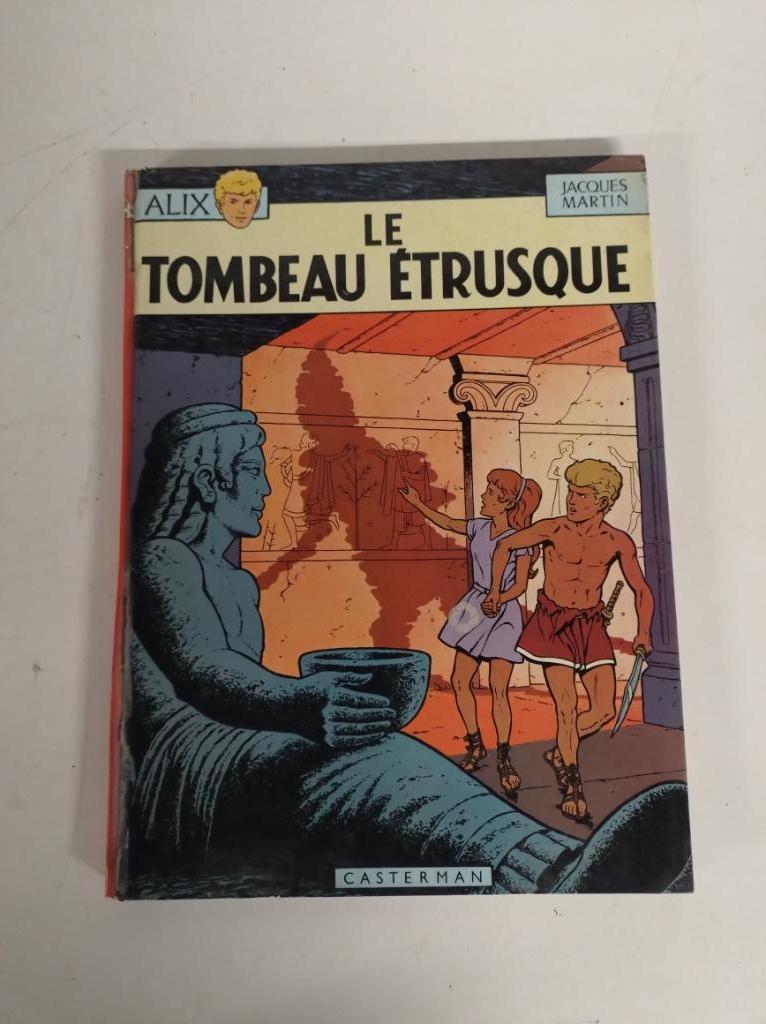 Le tombeau étrusque - Alix - Jacques Martin - Casterman, Livres, Enlèvement ou Envoi, Utilisé
