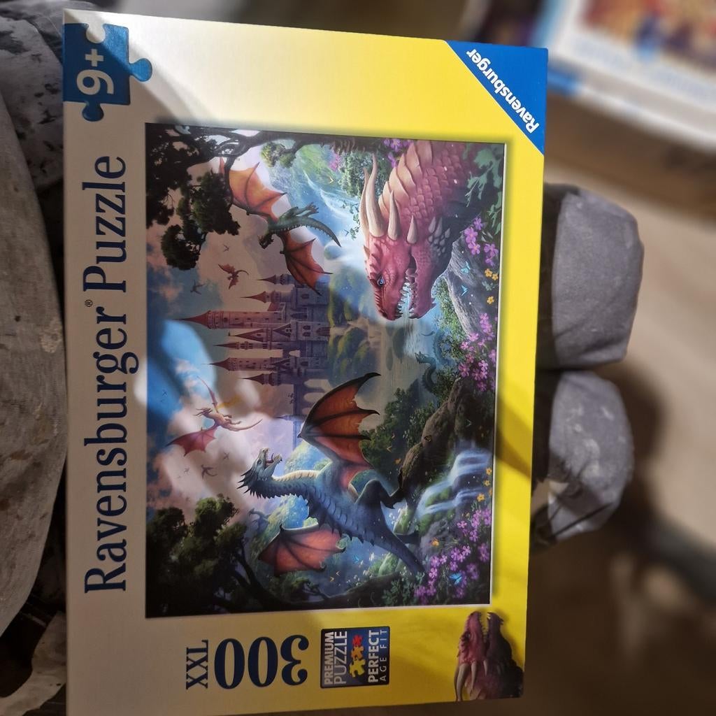 Puzzel ravensburger, Ophalen