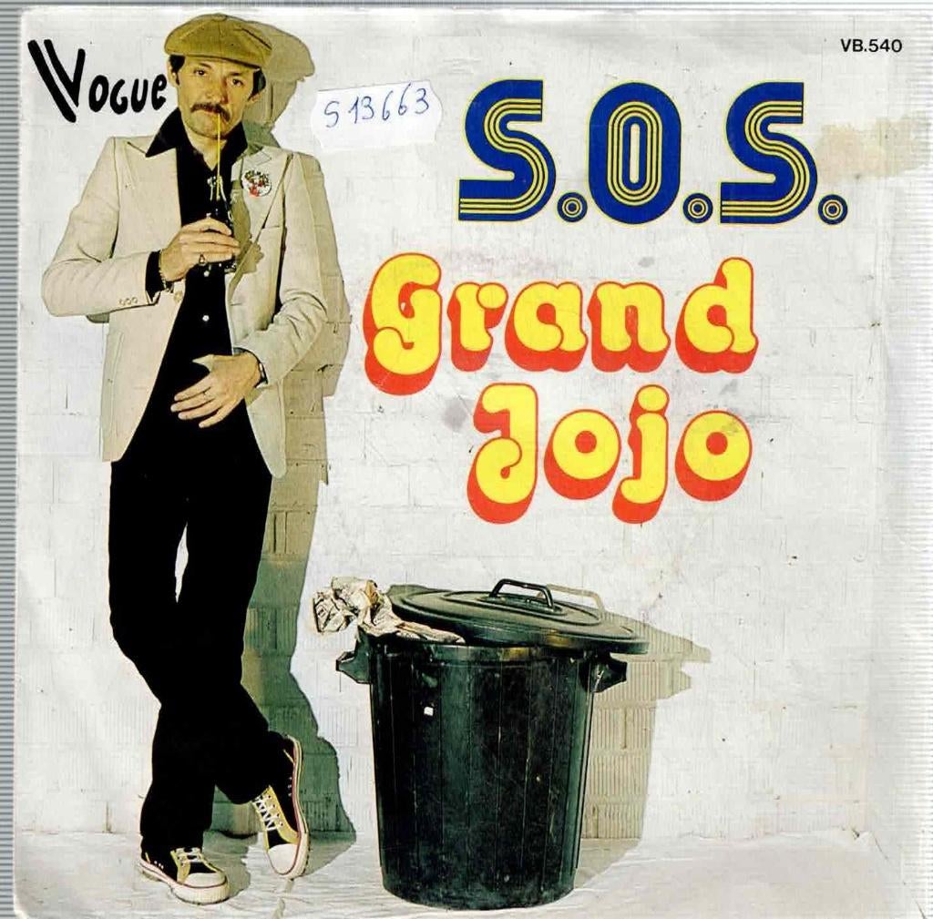 Vinyle, 7 po/Grand Jojo - L'Avion De Buenos Aires/SOS, CD & DVD, Enlèvement ou Envoi, Autres formats