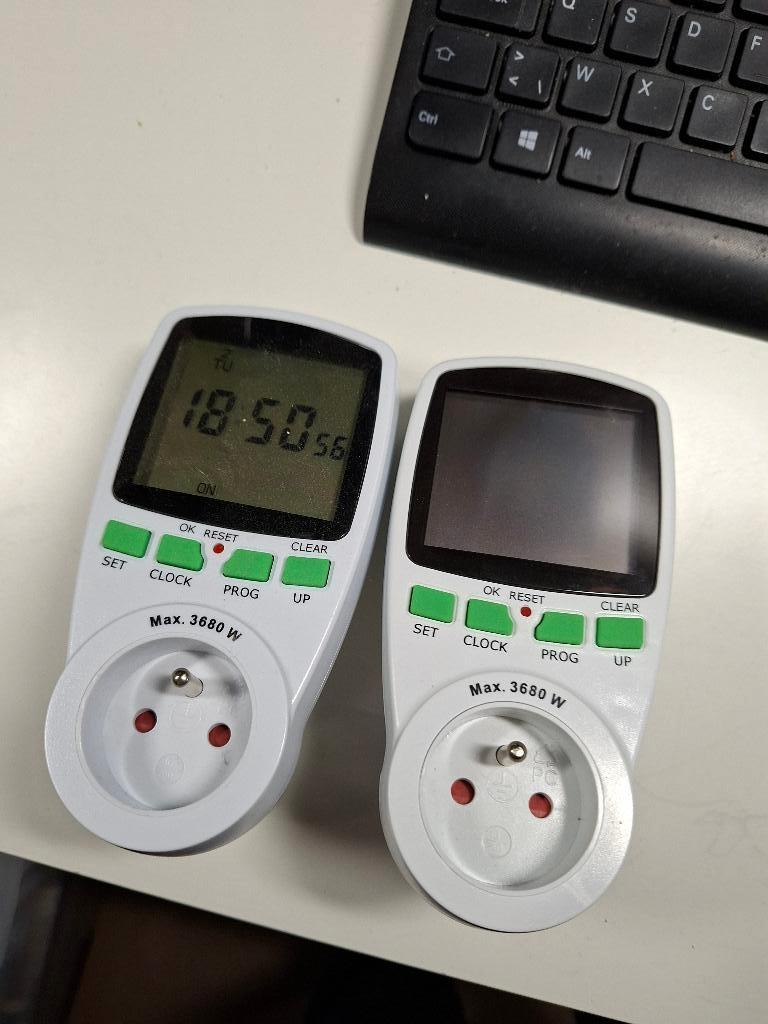 Interrupteur Renkforce, programme hebdomadaire 3680 W, IP20, Enlèvement ou Envoi, Utilisé, Interrupteur