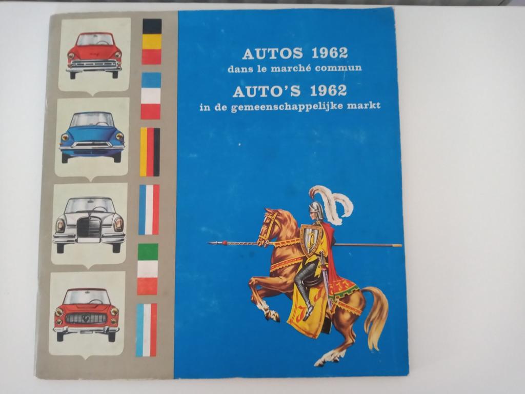 Auto's 1962 in de gemeenschappelijke markt Jacques, Ophalen of Verzenden, Gelezen