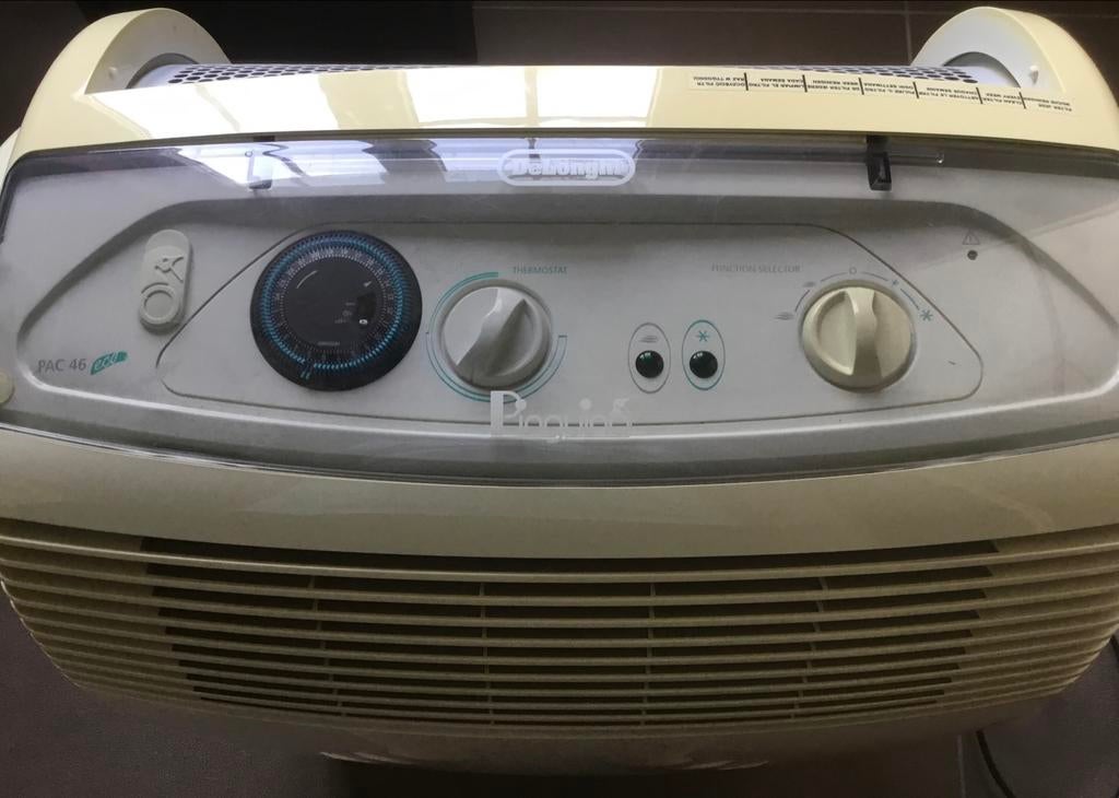 CLIMATISEUR ÉCOLOGIQUE DELONGHI PAC 46, Refroidissement et Déshumidification, 60 à 100 m³, Enlèvement, Utilisé