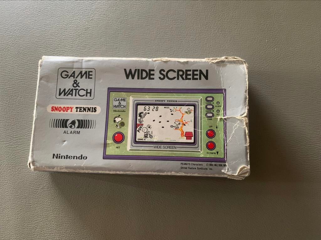 Nintendo Game&Watch Snoopy Tennis, Games en Spelcomputers, Ophalen of Verzenden, Gebruikt, Overige modellen