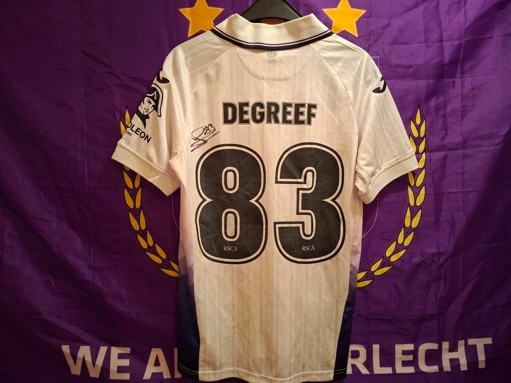 Matchworn degreef anderlecht, Ophalen of Verzenden, Zo goed als nieuw