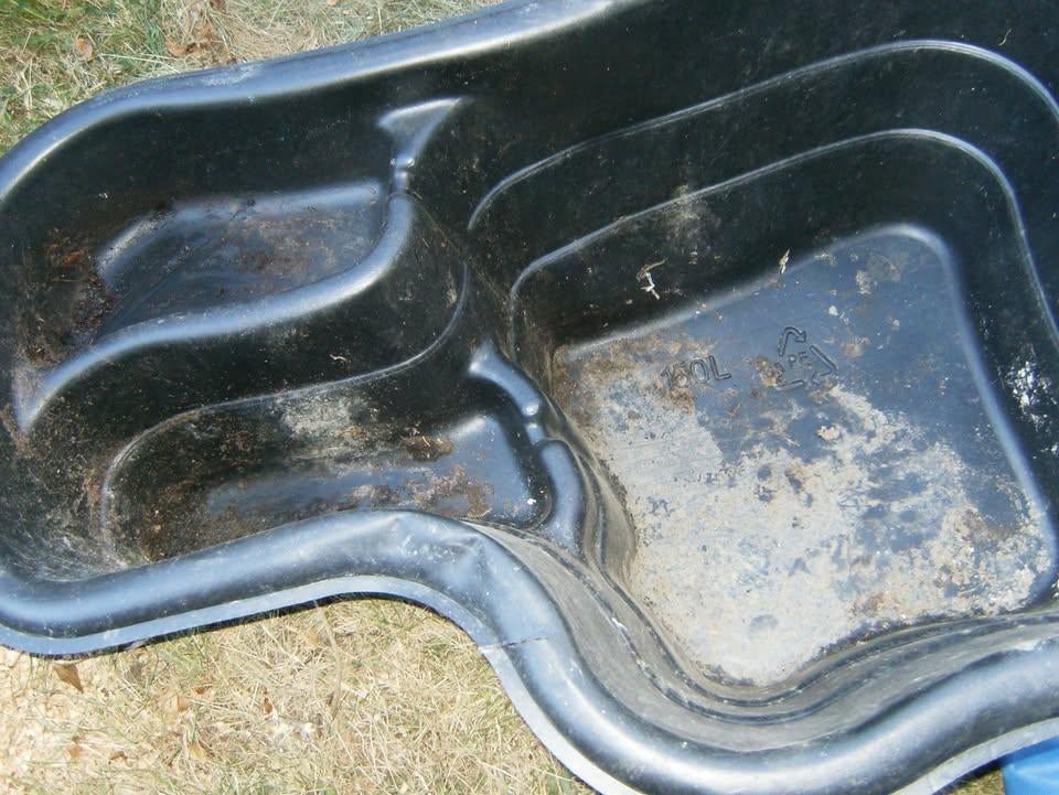 Waterbassin van 150 liter, Ophalen, Gebruikt, Overige typen