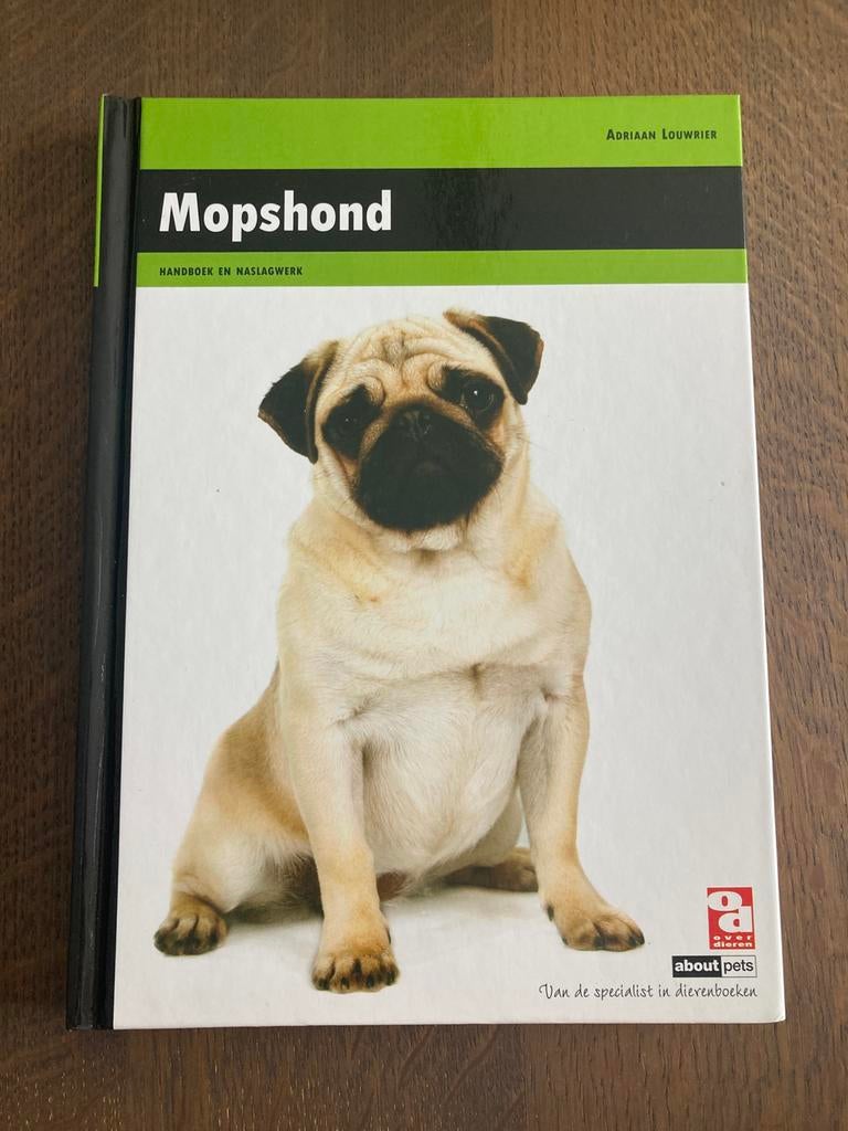 Mopshond handboek en naslagwerk, Ophalen of Verzenden, Nieuw, Honden, Adriaan louwrier