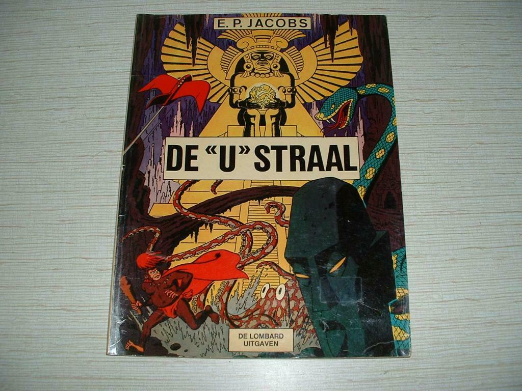 strip blake en mortimer de "U" straal 1e druk 1974 Lombard, Boeken, Eén stripboek, Ophalen of Verzenden, Zo goed als nieuw