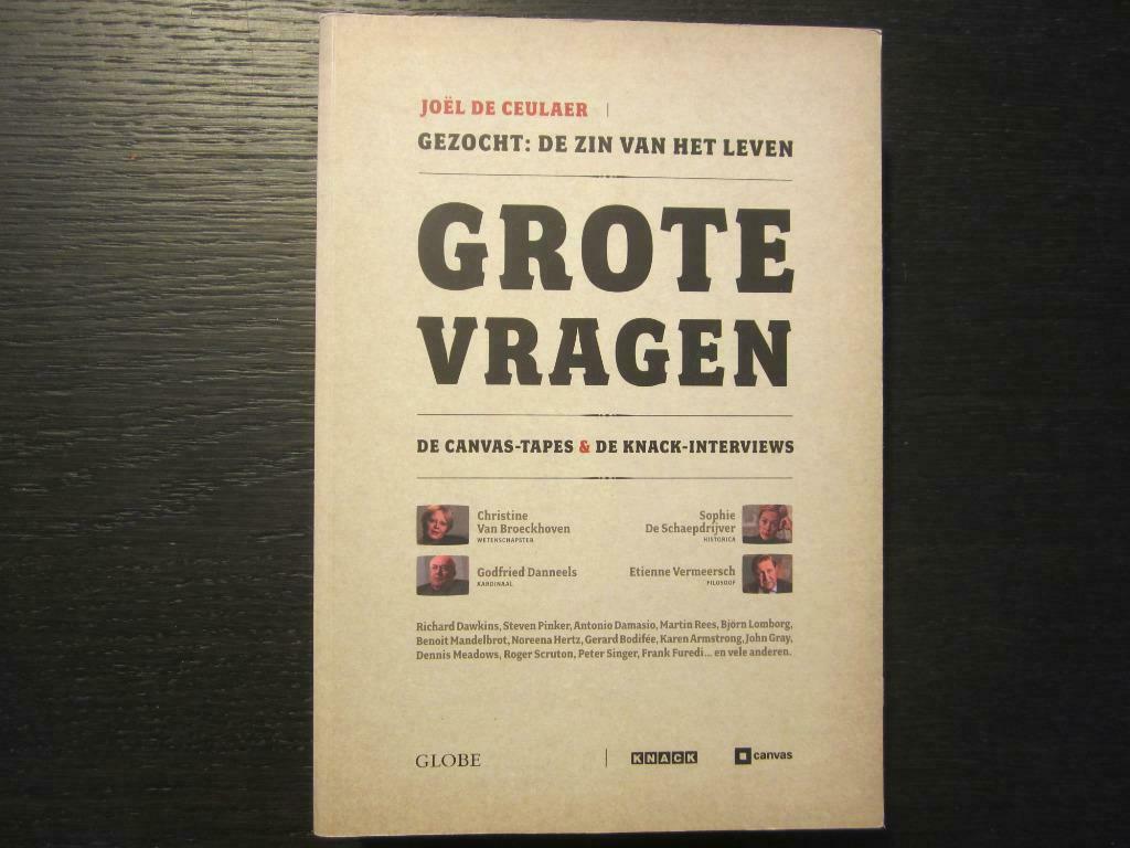 Grote vragen   -Joël De Ceulaer-, Enlèvement ou Envoi, Van In