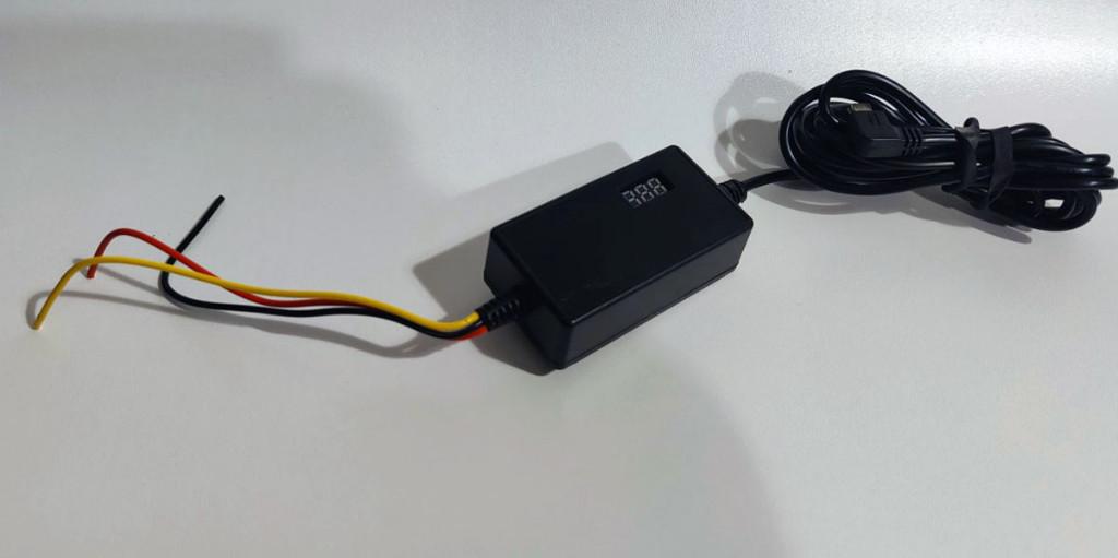 DC adapter 12/24v naar 5v voor dashcamera, miniUSB, Ophalen