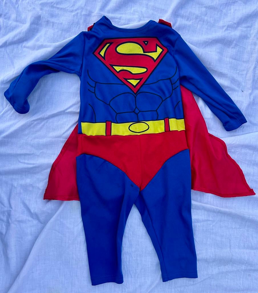 Superman pak 9-12 maanden, Ophalen of Verzenden, Gebruikt, 104 of kleiner, Jongen
