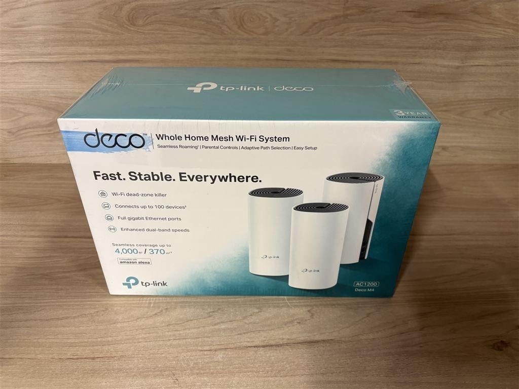 TP link DECO - Whole home mesh wifi system in seal - 5528, Envoi, Neuf