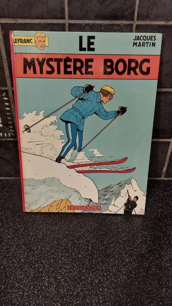 BD Lefranc : Le mystère Borg édition 1972, Livres, BD, Enlèvement ou Envoi, Comme neuf