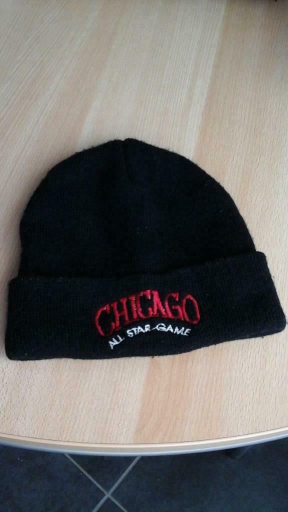 bonnet laine noire "Chicago all star game", Vêtements | Hommes, Chapeaux & Casquettes, Enlèvement ou Envoi, Comme neuf, One size fits all