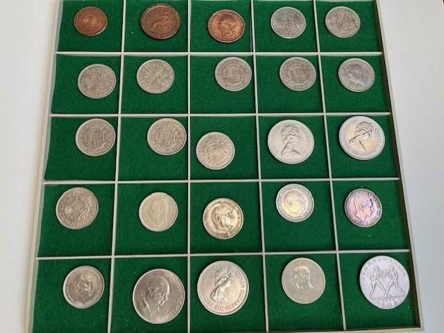 unieke collectie : 1985 stuks wereldmunten vanaf eind 1700., Enlèvement ou Envoi, Série, Argent