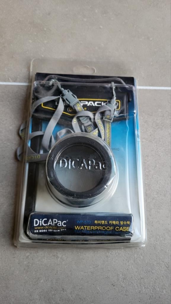 Waterdichte case Dicapac voor fototoestel, Ophalen of Verzenden, Zo goed als nieuw