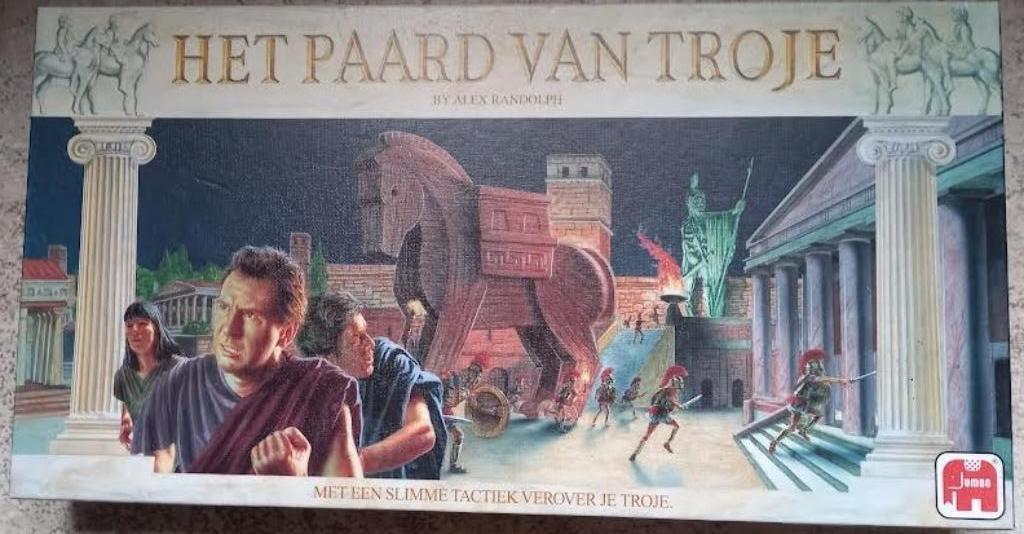 Spel Het paard van Troje, Trois ou quatre joueurs, Enlèvement ou Envoi, Comme neuf