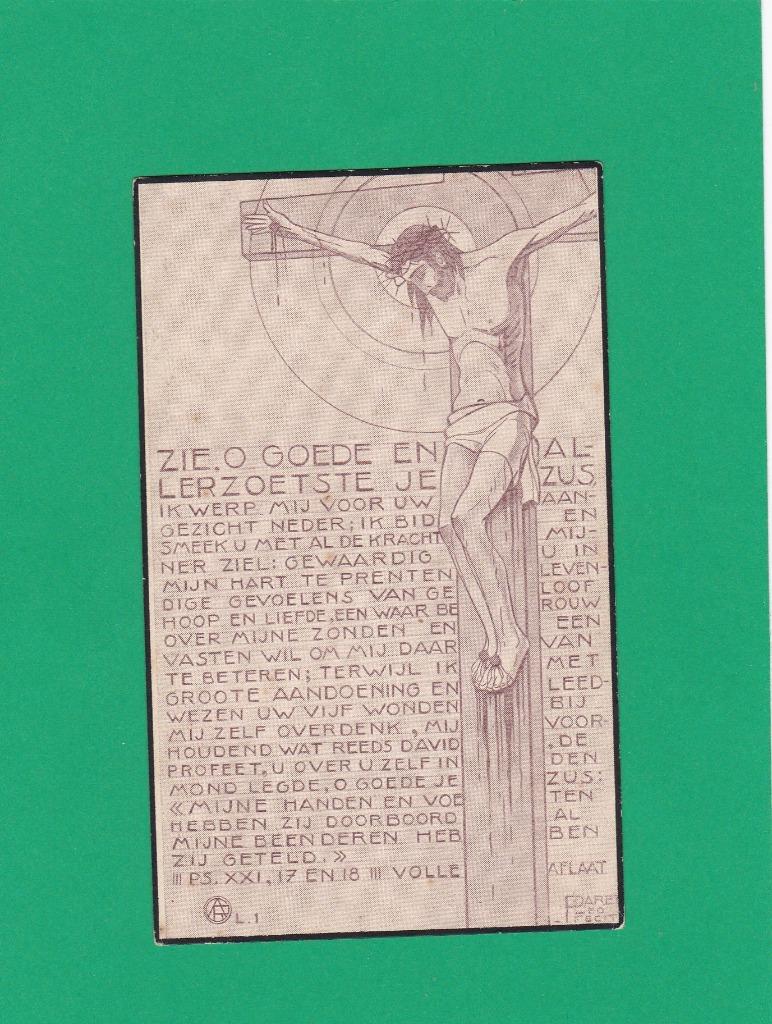 DP Maria Smolderen, Envoi, Image pieuse
