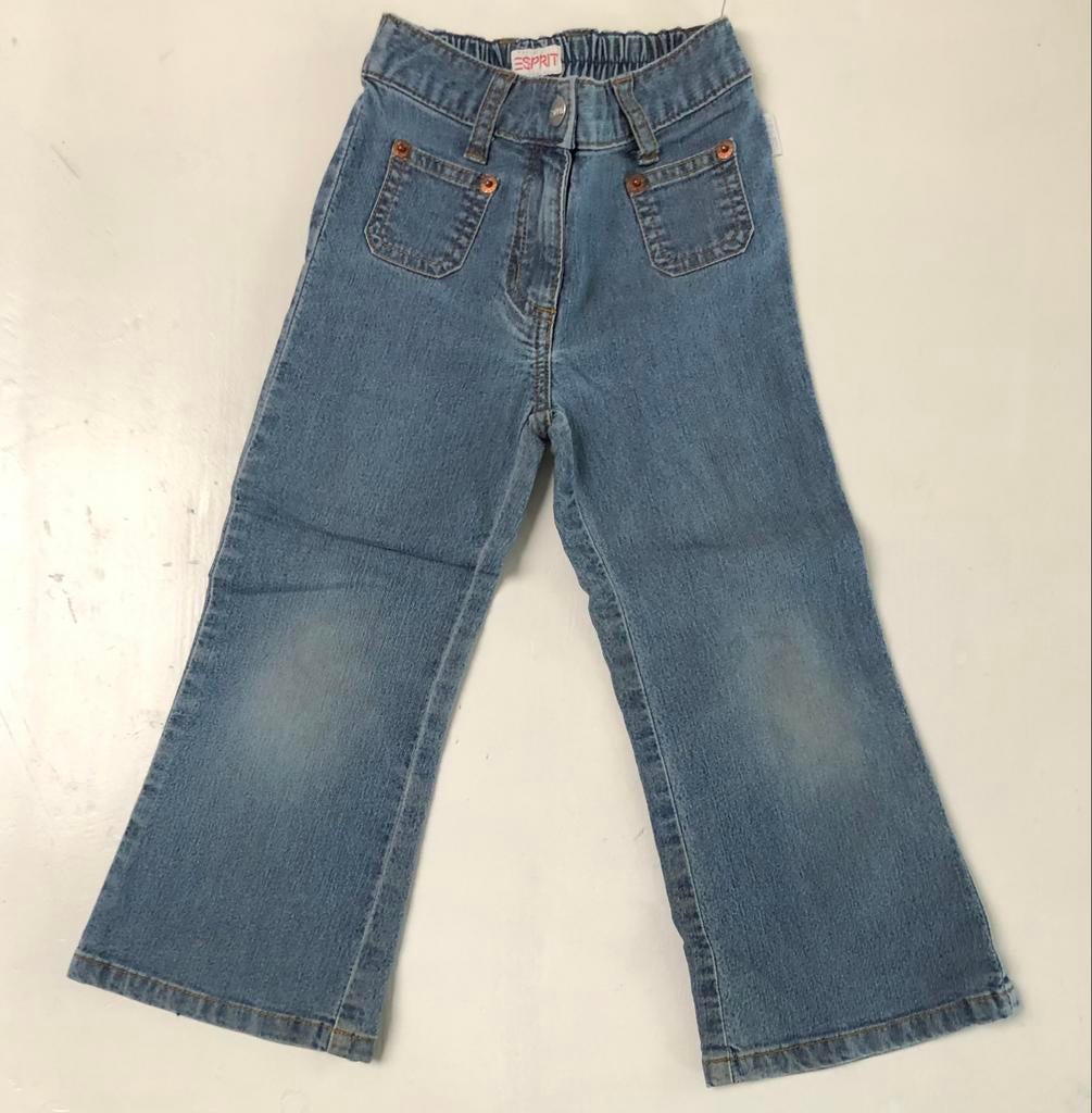 jeans broek 3 jaar 98 Esprit, Broek, Gebruikt, Meisje, Ophalen of Verzenden