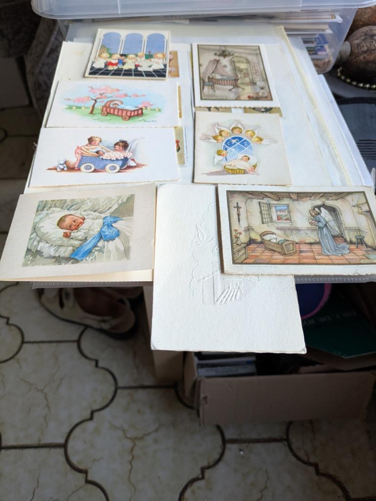 Geboortekaartjes 1954, Enlèvement ou Envoi, Avant 1970, Carte de naissance