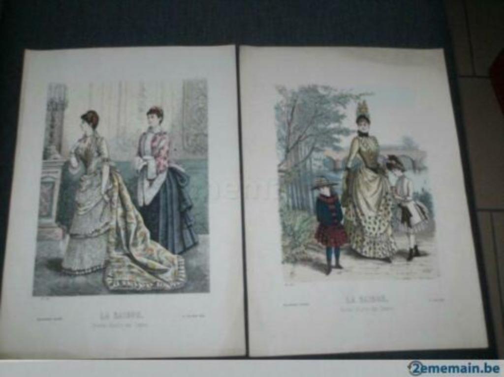 LA SAISON journal illustré des dames 1884 1885, Ophalen of Verzenden, Krant