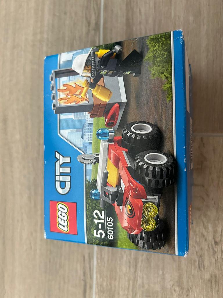 Lego CITY 60105 brandweer terreinwagen, Ophalen of Verzenden, Lego