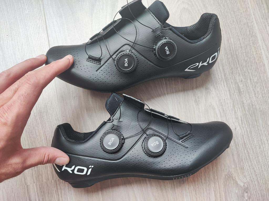 Ekoï carbon raceschoenen maat 42 nieuwstaat, Fietsen en Brommers, Fietsaccessoires | Fietskleding, Zo goed als nieuw, Heren, Schoenen