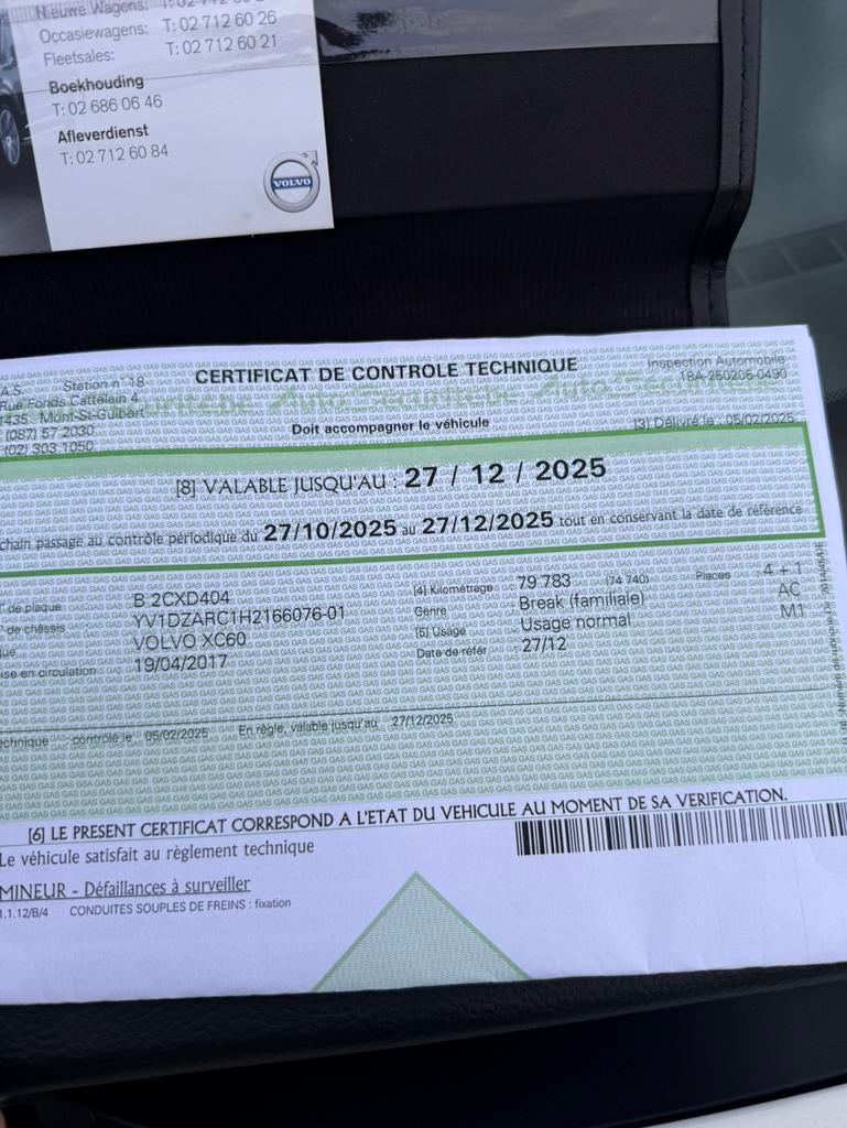 Volvo xc60, Auto's, Voorwielaandrijving, Euro 6, Overige kleuren, Leder