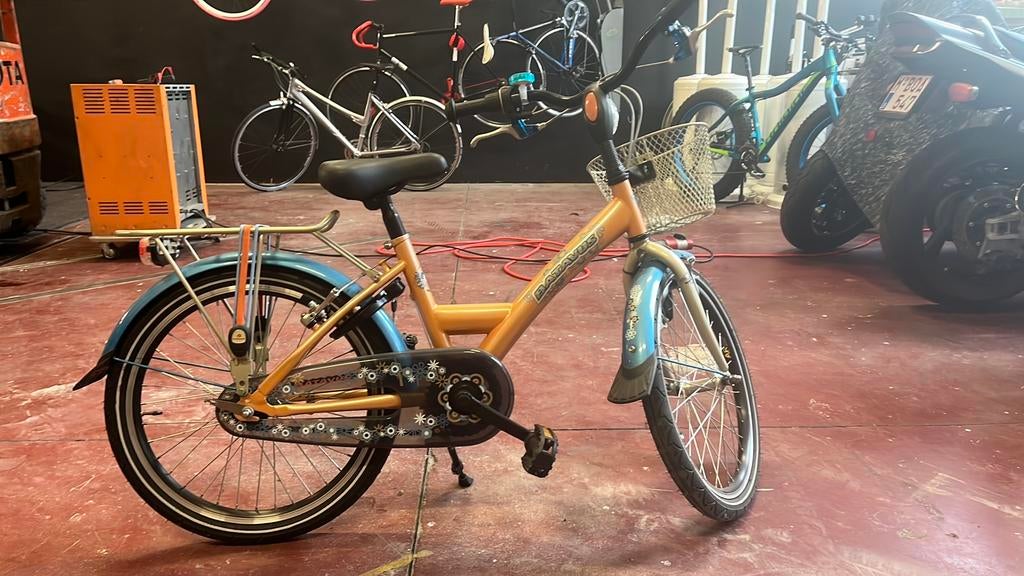 Batavus kinderfiets, Ophalen, Zo goed als nieuw