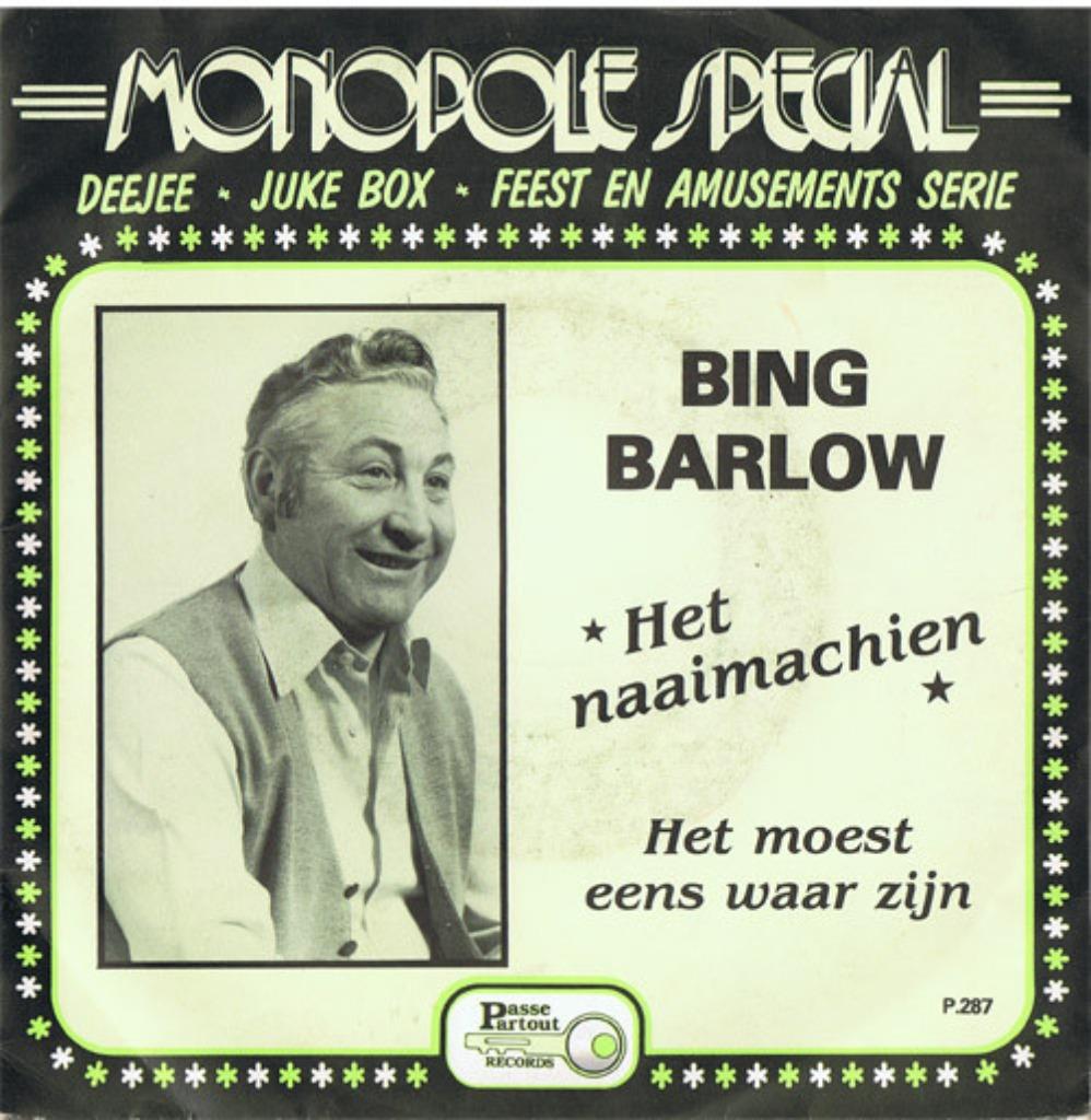 Bing Barlow – Het Naaimachien, Enlèvement ou Envoi, Comme neuf, En néerlandais