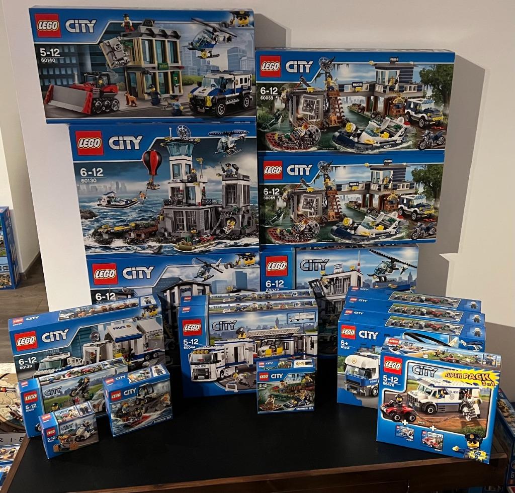 Lego City - Politie - 10 sets NIEUW, Kinderen en Baby's, Ophalen of Verzenden, Nieuw, Complete set, Lego