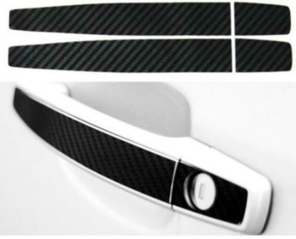 Chevrolet Deurgreep Stickers, Carbon Look, Nieuw!, Auto-onderdelen, Ophalen of Verzenden, Nieuw, Chevrolet