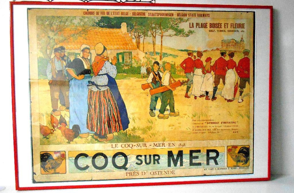Coq sur Mer / De Haan aan Zee en 1898, Enlèvement, Utilisé
