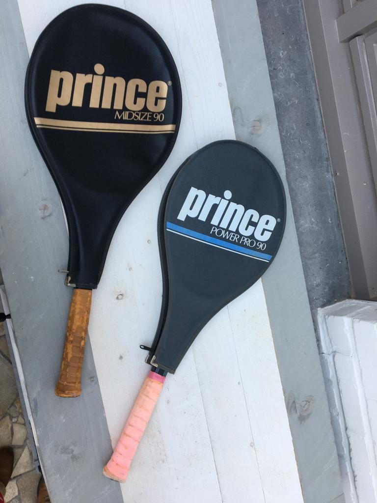 2 raquettes de tennis PRINCE, Sports & Fitness, Tennis, Utilisé, Prince, Enlèvement ou Envoi