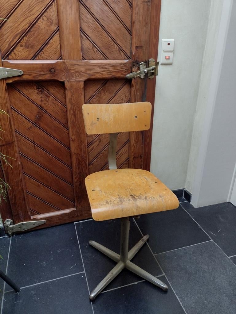 Vintage bureaustoel atelierstoel, Enlèvement