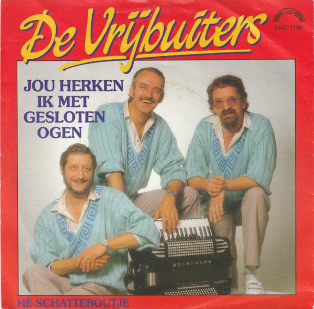 De Vrijbuiters – Jou Herken Ik Met Gesloten Ogen, 7 inch, Single, Ophalen of Verzenden, Zo goed als nieuw