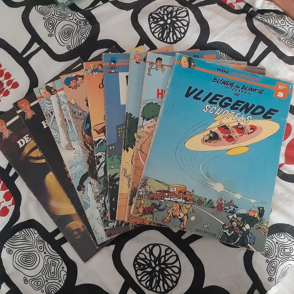 9 strips uit de Reeks Jeugdzonden ( 3 - 11), Boeken, Dupuis, Meerdere stripboeken, Ophalen, Gelezen