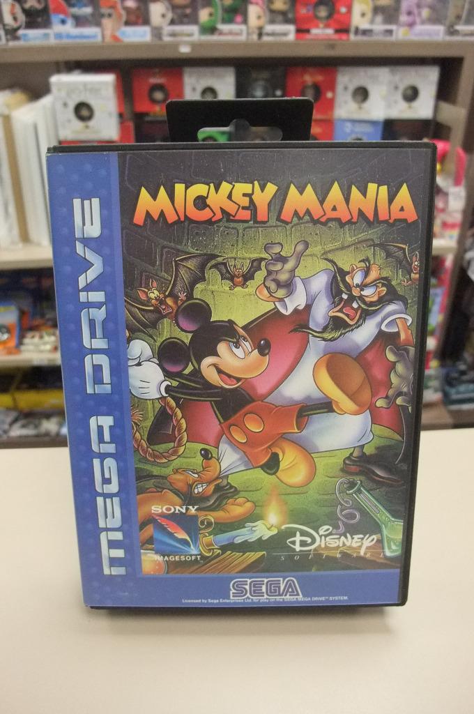 Mickey Mania (cib) Mega Drive, Consoles de jeu & Jeux vidéo, Jeux | Sega, Enlèvement ou Envoi, 1 joueur, Sega, Utilisé