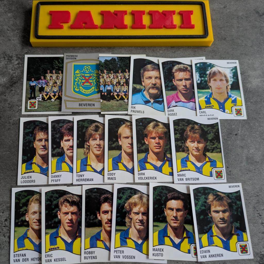 PANINI FOOTBALL 90 BEVEREN 18 STICKERS 1990, Verzenden, Nieuw