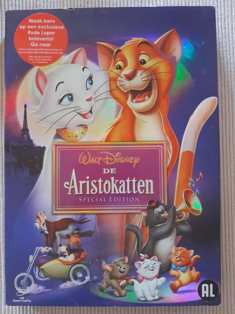 De aristokatten (special edition), Tekenfilm, Ophalen of Verzenden, Zo goed als nieuw, Alle leeftijden